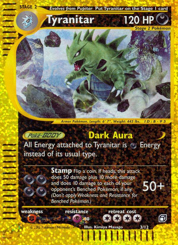 Tyranitar (3/12) [Box Topper] - Doe's Cards