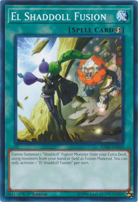 El Shaddoll Fusion [SDSH-EN024] Common - Doe's Cards