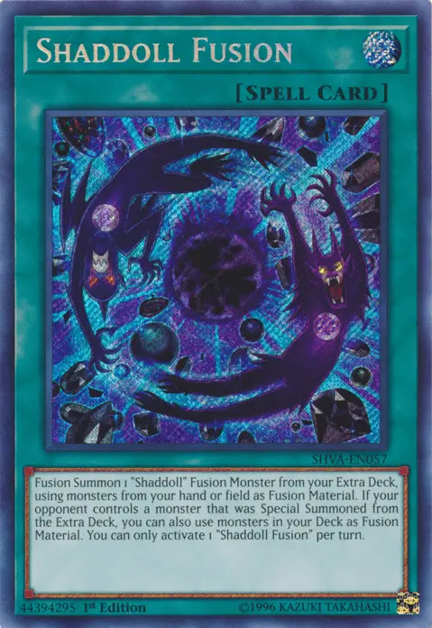 Shaddoll Fusion [SHVA-EN057] Secret Rare - Doe's Cards