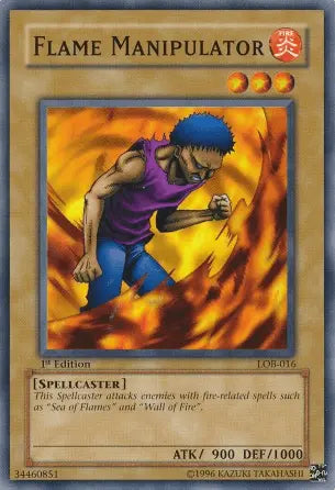 Flame Manipulator [LOB-016] Common - Doe's Cards