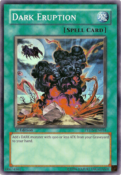 Dark Eruption [PTDN-EN054] Super Rare - Doe's Cards