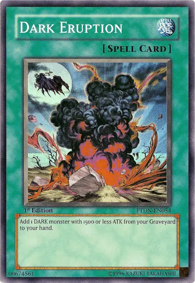 Dark Eruption [PTDN-EN054] Super Rare - Doe's Cards