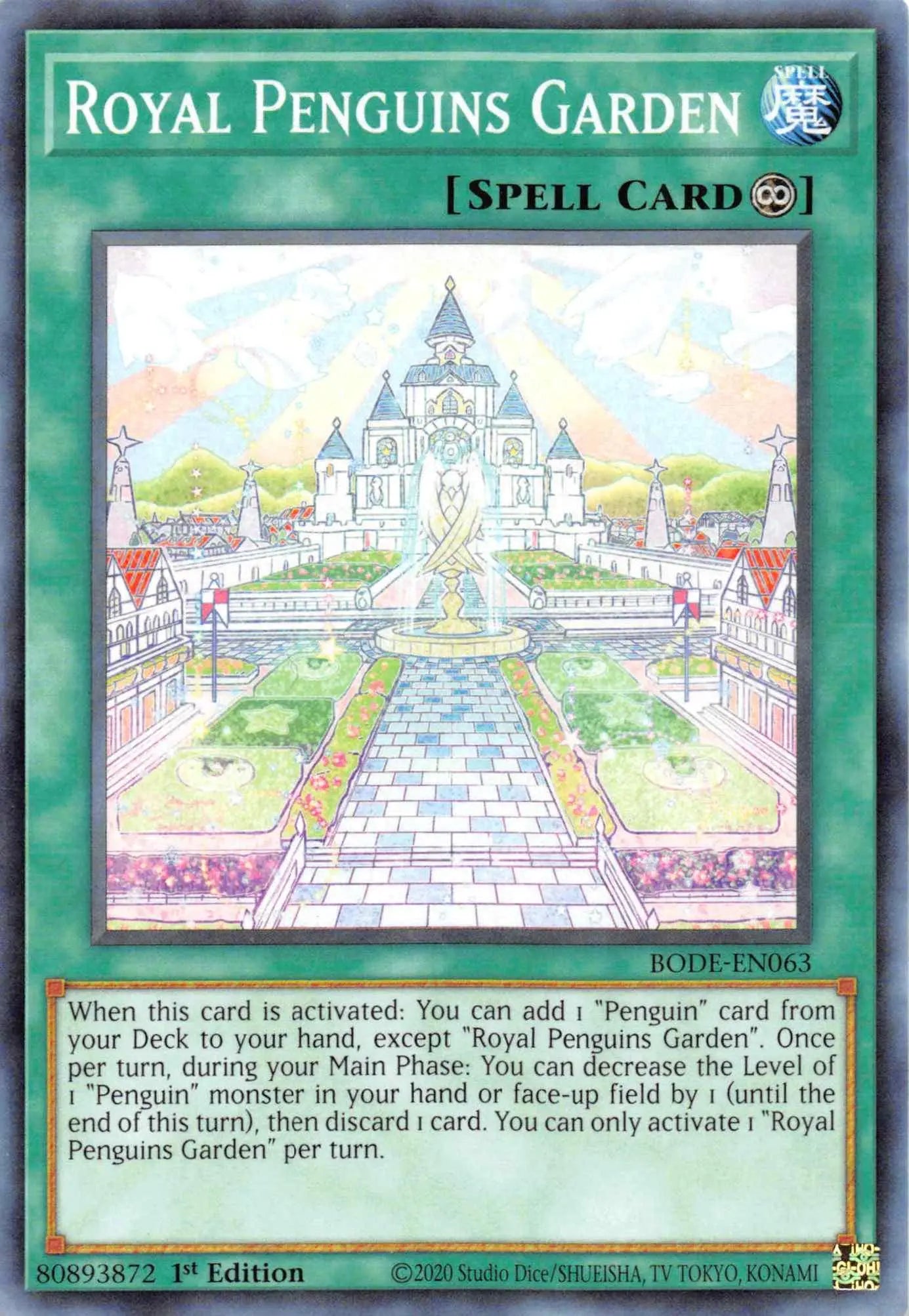 Royal Penguins Garden [BODE-EN063] Common - Doe's Cards