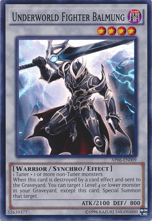 Underworld Fighter Balmung [AP06-EN009] Super Rare - Doe's Cards