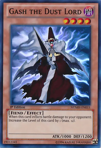 Gash the Dust Lord [NUMH-EN015] Super Rare - Doe's Cards
