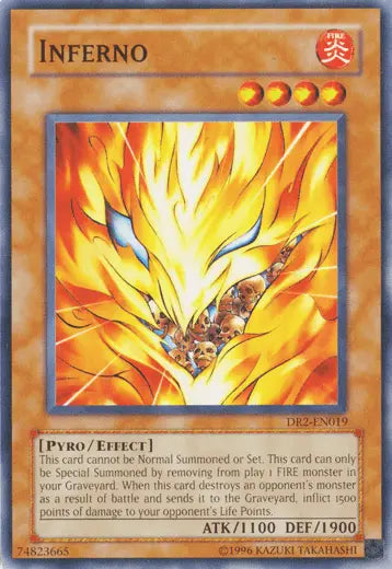 Inferno [DR2-EN019] Common - Doe's Cards