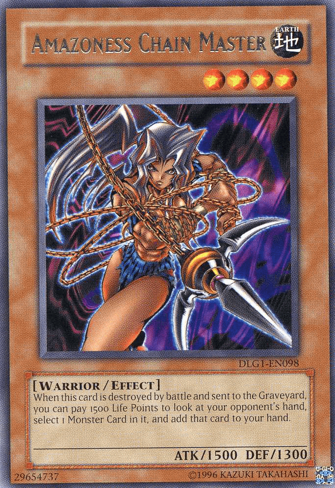 Amazoness Chain Master [DLG1-EN098] Rare - Doe's Cards