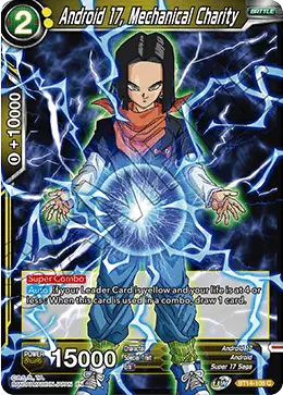 Android 17, Mechanical Charity (BT14-108) [Cross Spirits] - Doe's Cards