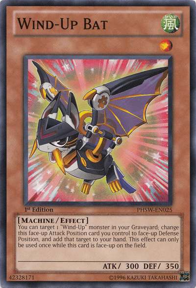 Wind-Up Bat [PHSW-EN025] Common - Doe's Cards