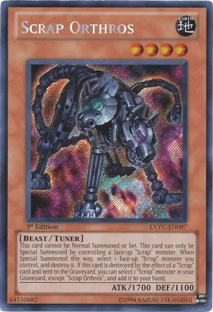 Scrap Orthros [EXVC-EN097] Secret Rare - Doe's Cards