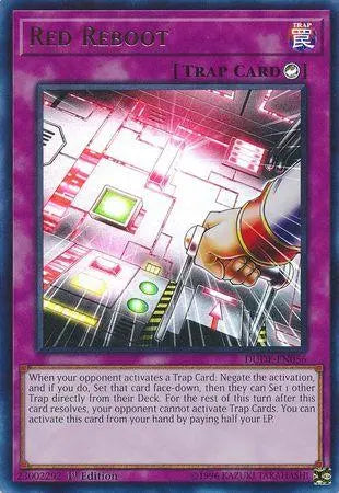 Red Reboot [DUDE-EN056] Ultra Rare - Doe's Cards