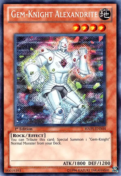 Gem-Knight Alexandrite [HA05-EN004] Secret Rare - Doe's Cards