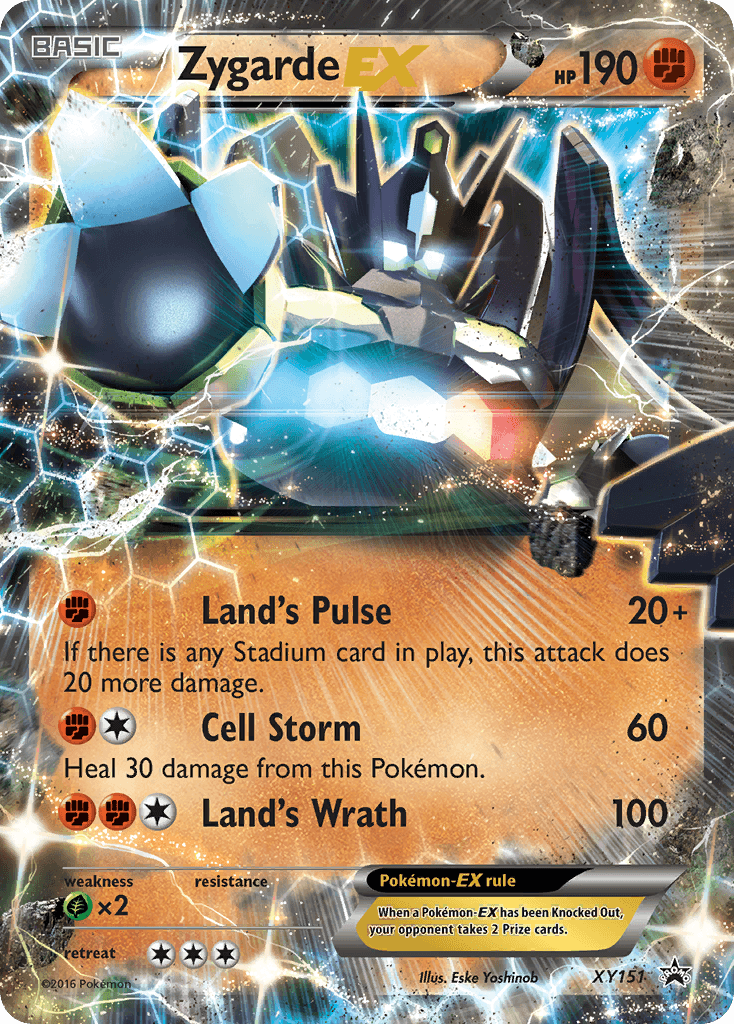 Zygarde EX (XY151) [XY: Black Star Promos] - Doe's Cards