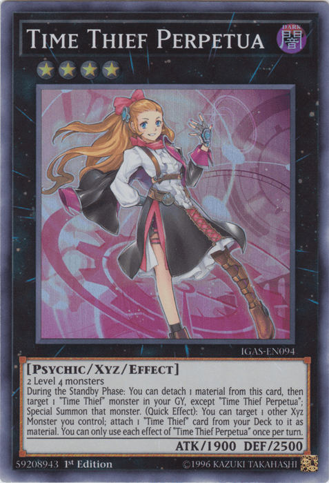 Time Thief Perpetua [IGAS-EN094] Super Rare - Doe's Cards