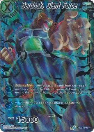 Bardock, Giant Force (DB3-137) [Giant Force] - Doe's Cards