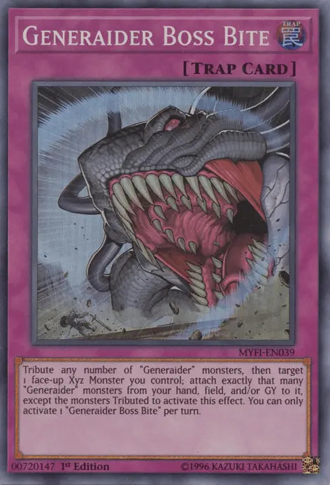 Generaider Boss Bite [MYFI-EN039] Super Rare - Doe's Cards