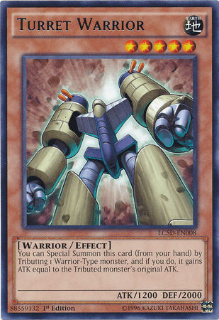 Turret Warrior [LC5D-EN008] Rare - Doe's Cards