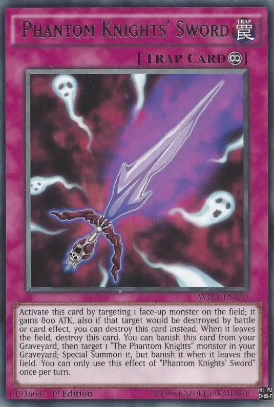 Phantom Knights' Sword [WIRA-EN010] Rare - Doe's Cards