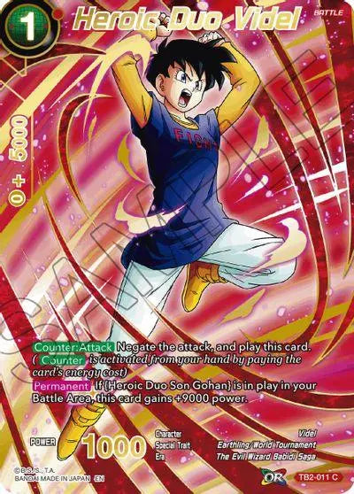 Heroic Duo Videl (Alternate Art) (TB2-011) [Special Anniversary Set 2021] - Doe's Cards