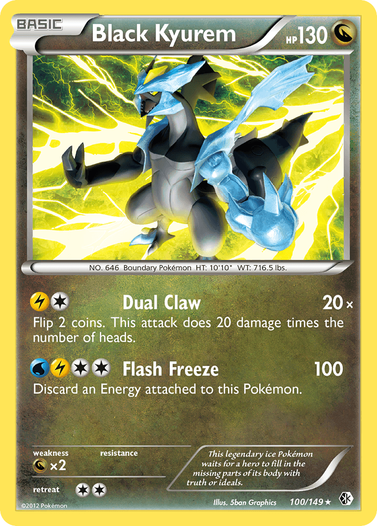 Black Kyurem (100/149) [Black & White: Boundaries Crossed] - Doe's Cards