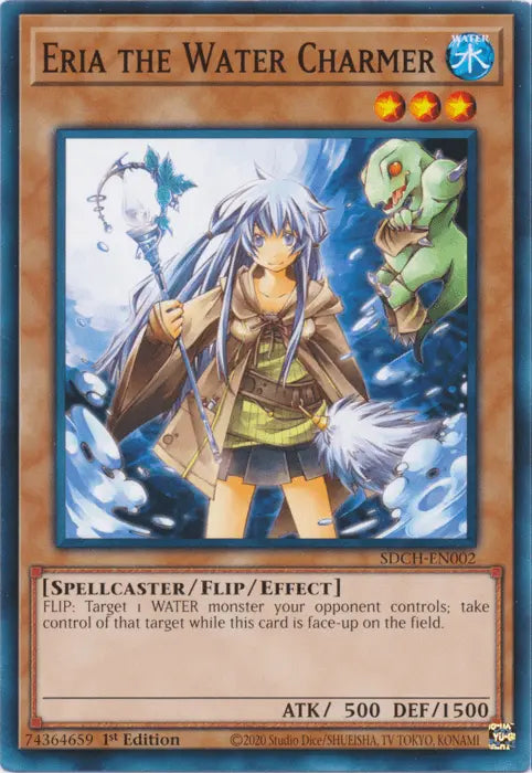 Eria the Water Charmer [SDCH-EN002] Common - Doe's Cards