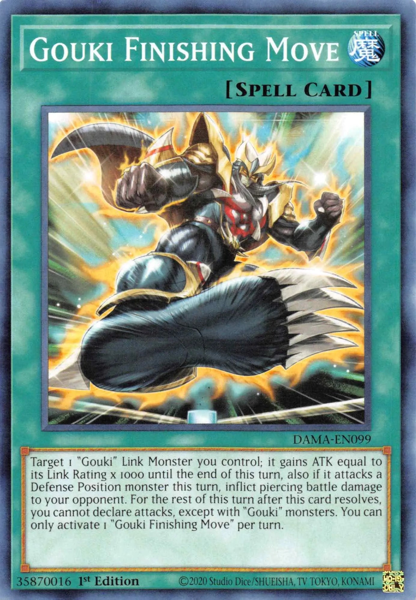 Gouki Finishing Move [DAMA-EN099] Common - Doe's Cards