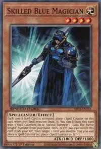 Skilled Blue Magician [SBCB-EN181] Common - Doe's Cards