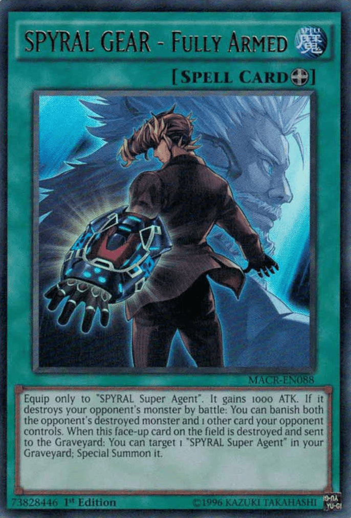 SPYRAL GEAR - Fully Armed [MACR-EN088] Ultra Rare - Doe's Cards