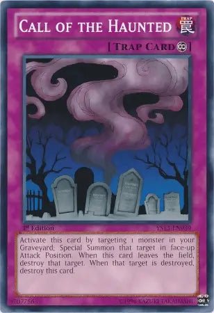 Call of the Haunted [YS13-EN039] Common - Doe's Cards