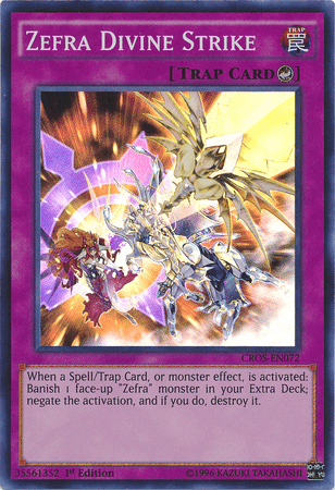 Zefra Divine Strike [CROS-EN072] Super Rare - Doe's Cards