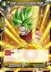 Kale, Uncontrollable Rage (Divine Multiverse Draft Tournament) (DB2-102) [Tournament Promotion Cards] - Doe's Cards