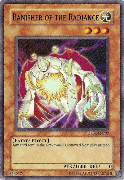 Banisher of the Radiance [DR04-EN202] Super Rare - Doe's Cards