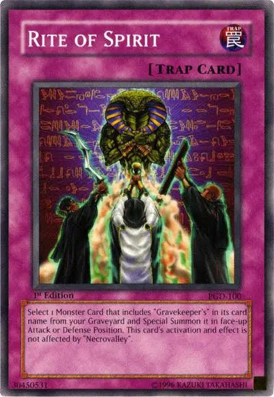 Rite of Spirit [PGD-100] Common - Doe's Cards