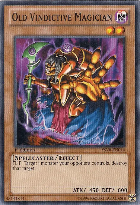 Old Vindictive Magician [YSYR-EN014] Common - Doe's Cards