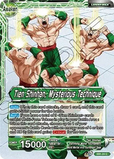 Tien Shinhan // Tien Shinhan, Mysterious Technique (EB1-024) [Battle Evolution Booster] - Doe's Cards