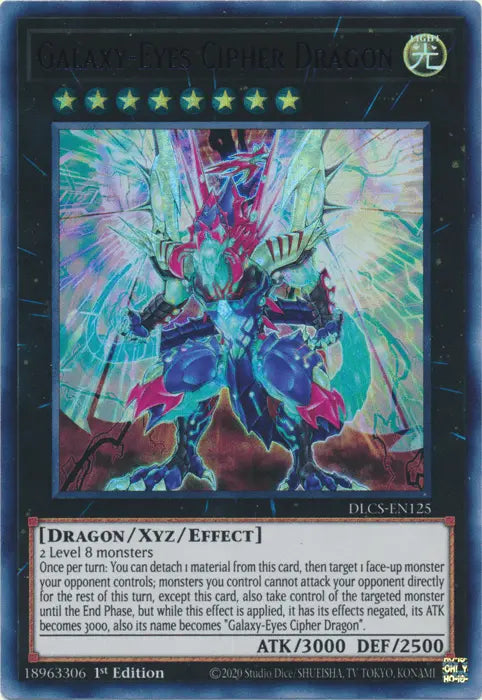 Galaxy-Eyes Cipher Dragon (Purple) [DLCS-EN125] Ultra Rare - Doe's Cards