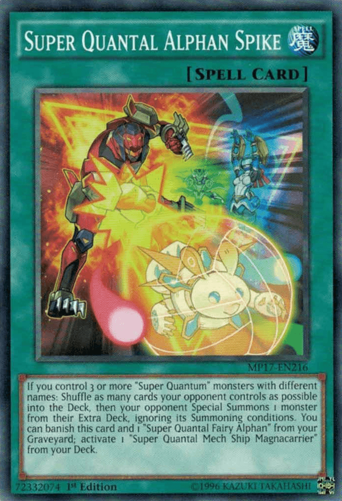 Super Quantal Alphan Spike [MP17-EN216] Common - Doe's Cards