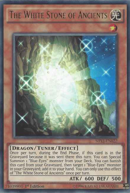 The White Stone of Ancients [SHVI-EN022] Ultra Rare - Doe's Cards