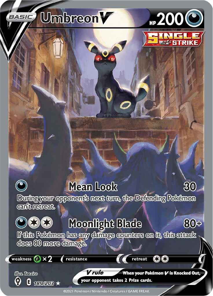 Umbreon V (189/203) [Sword & Shield: Evolving Skies] - Doe's Cards