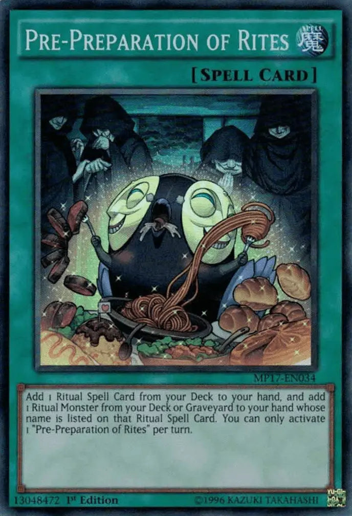 Pre-Preparation of Rites [MP17-EN034] Super Rare - Doe's Cards