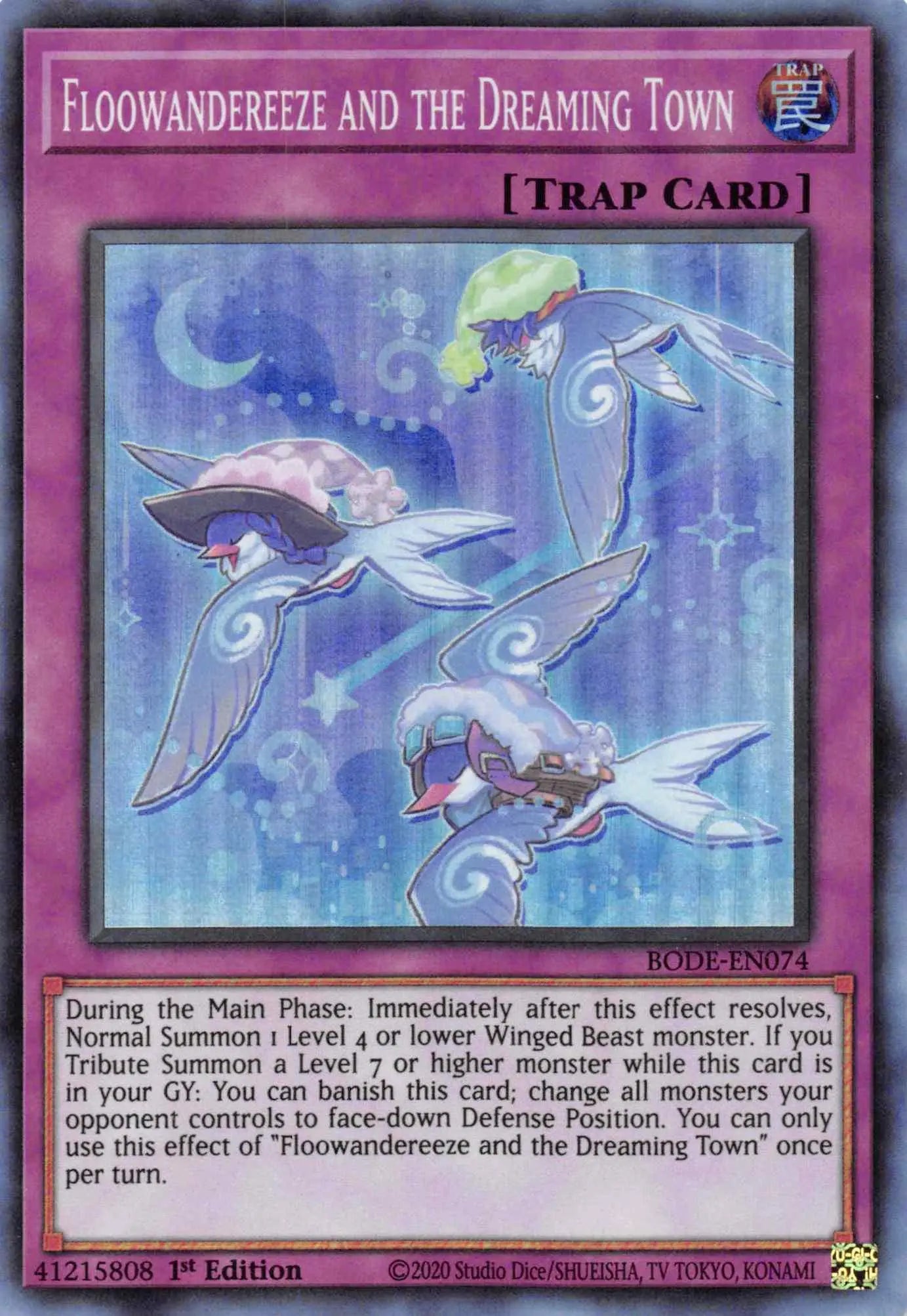 Floowandereeze and the Dreaming Town [BODE-EN074] Super Rare - Doe's Cards