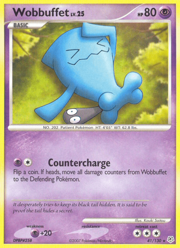 Wobbuffet (41/130) [Diamond & Pearl: Base Set] - Doe's Cards