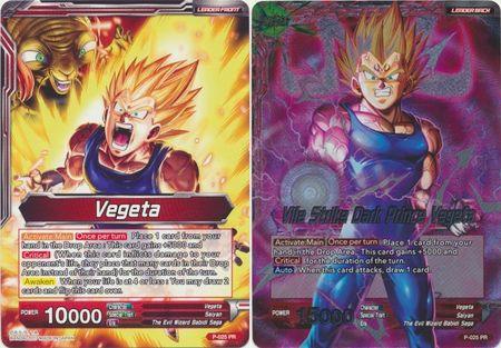 Vegeta // Vile Strike Dark Prince Vegeta (P-025) [Promotion Cards] - Doe's Cards