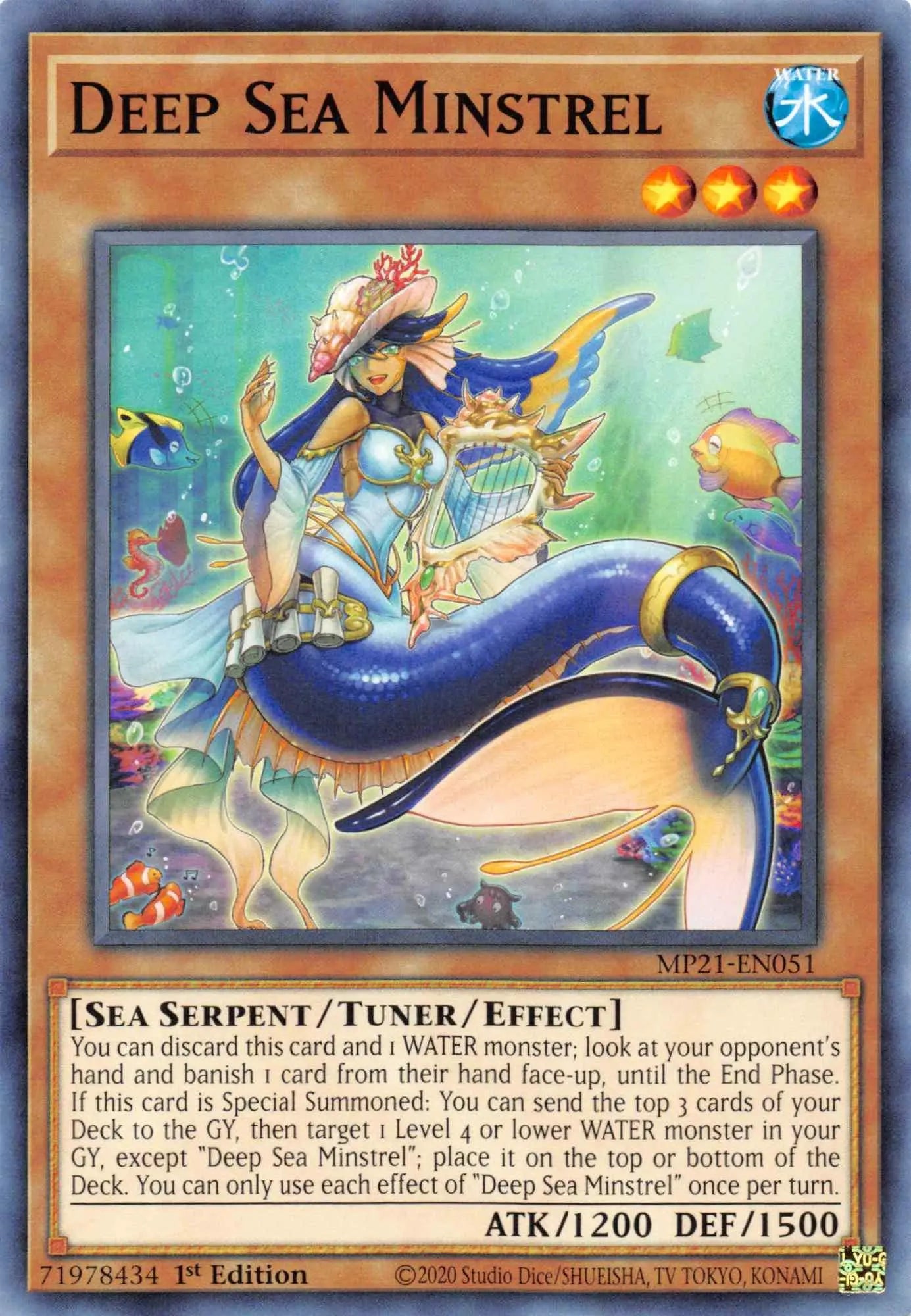 Deep Sea Minstrel [MP21-EN051] Common - Doe's Cards