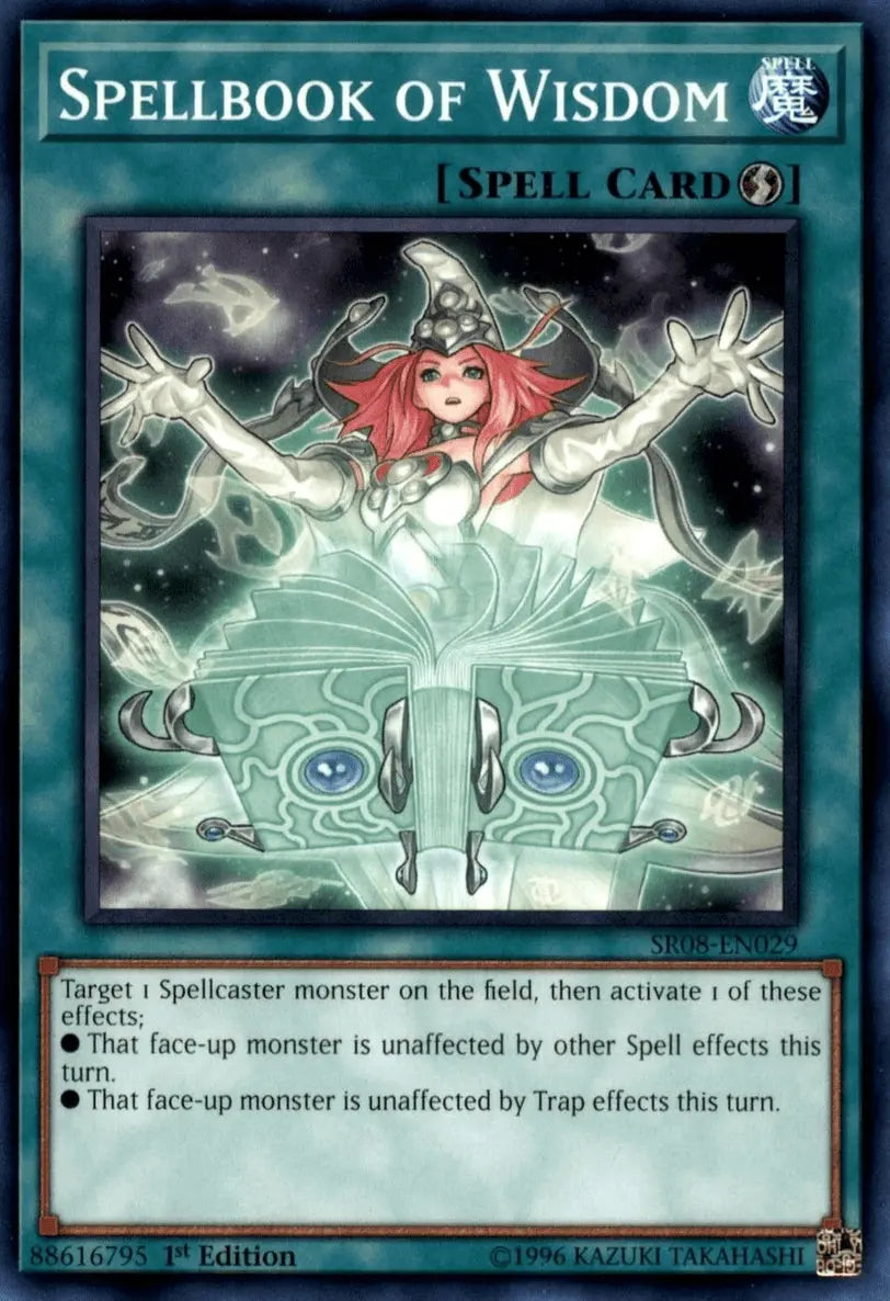 Spellbook of Wisdom [SR08-EN029] Common - Doe's Cards