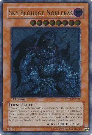 Sky Scourge Norleras [FOTB-EN022] Ultimate Rare - Doe's Cards