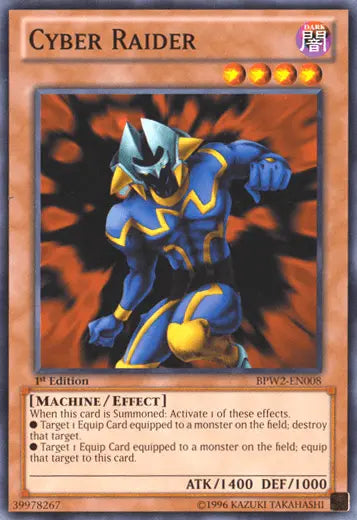 Cyber Raider [BPW2-EN008] Common - Doe's Cards