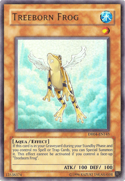 Treeborn Frog [DR04-EN145] Ultra Rare - Doe's Cards