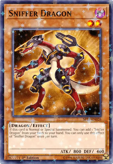 Sniffer Dragon [SP18-EN026] Starfoil Rare - Doe's Cards