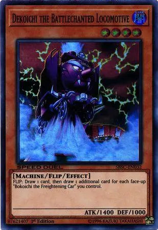 Dekoichi the Battlechanted Locomotive [SBSC-EN032] Super Rare - Doe's Cards